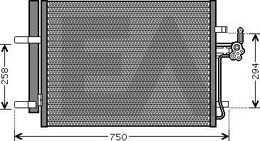 EACLIMA 30C22048 - Condensatore, Climatizzatore autozon.pro