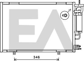 EACLIMA 30C22029 - Condensatore, Climatizzatore autozon.pro