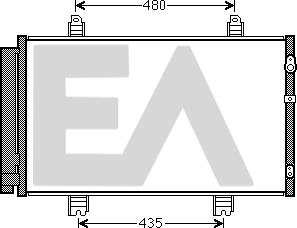 EACLIMA 30C71112 - Condensatore, Climatizzatore autozon.pro