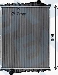 EACLIMA 31R47034 - Radiatore, Raffreddamento motore autozon.pro