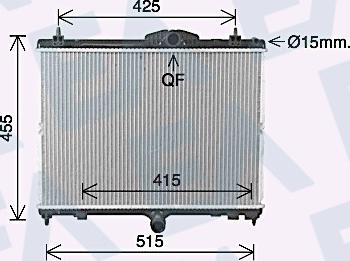 EACLIMA 31R55128 - Radiatore, Raffreddamento motore autozon.pro