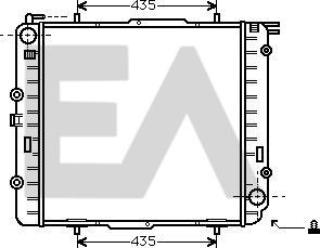 EACLIMA 31R50023 - Radiatore, Raffreddamento motore autozon.pro