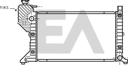 EACLIMA 31R50130 - Radiatore, Raffreddamento motore autozon.pro