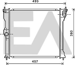 EACLIMA 31R51115 - Radiatore, Raffreddamento motore autozon.pro