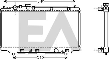 EACLIMA 31R52049 - Radiatore, Raffreddamento motore autozon.pro