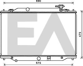 EACLIMA 31R52118 - Radiatore, Raffreddamento motore autozon.pro