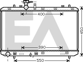 EACLIMA 31R69081 - Radiatore, Raffreddamento motore autozon.pro