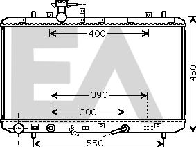 EACLIMA 31R69082 - Radiatore, Raffreddamento motore autozon.pro