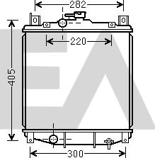 EACLIMA 31R69032 - Radiatore, Raffreddamento motore autozon.pro