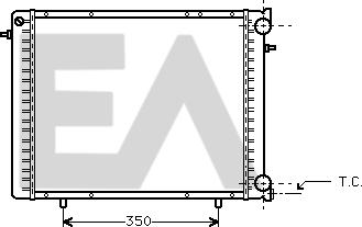 EACLIMA 31R60018 - Radiatore, Raffreddamento motore autozon.pro