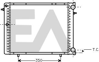 EACLIMA 31R60038 - Radiatore, Raffreddamento motore autozon.pro