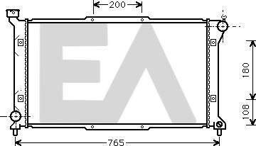 EACLIMA 31R68017 - Radiatore, Raffreddamento motore autozon.pro