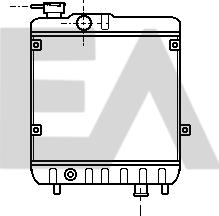 EACLIMA 31R67009 - Radiatore, Raffreddamento motore autozon.pro