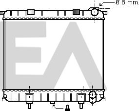 EACLIMA 31R05045 - Radiatore, Raffreddamento motore autozon.pro