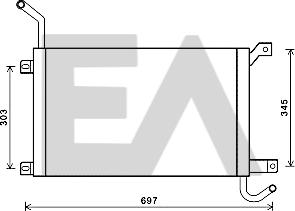 EACLIMA 31R05061 - Radiatore, Raffreddamento motore autozon.pro