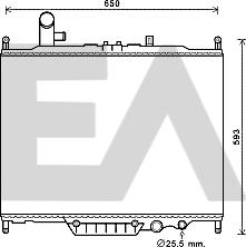 EACLIMA 31R05063 - Radiatore, Raffreddamento motore autozon.pro