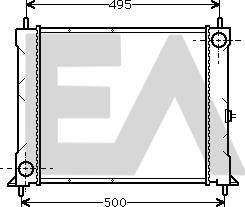 EACLIMA 31R05009 - Radiatore, Raffreddamento motore autozon.pro