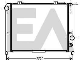 EACLIMA 31R03024 - Radiatore, Raffreddamento motore autozon.pro