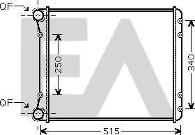 EACLIMA 31R02094 - Radiatore, Raffreddamento motore autozon.pro