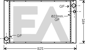 EACLIMA 31R02056 - Radiatore, Raffreddamento motore autozon.pro