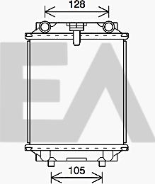 EACLIMA 31R02064 - Radiatore, Raffreddamento motore autozon.pro