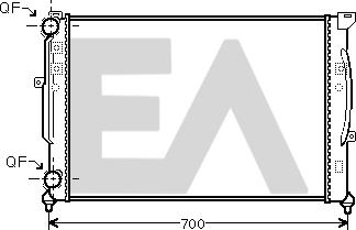 EACLIMA 31R02034 - Radiatore, Raffreddamento motore autozon.pro