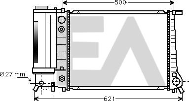 EACLIMA 31R07049 - Radiatore, Raffreddamento motore autozon.pro