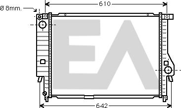 EACLIMA 31R07058 - Radiatore, Raffreddamento motore autozon.pro