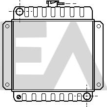 EACLIMA 31R07009 - Radiatore, Raffreddamento motore autozon.pro