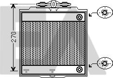 EACLIMA 31R07003 - Radiatore, Raffreddamento motore autozon.pro