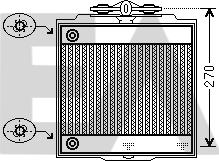 EACLIMA 31R07002 - Radiatore, Raffreddamento motore autozon.pro