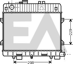 EACLIMA 31R07014 - Radiatore, Raffreddamento motore autozon.pro