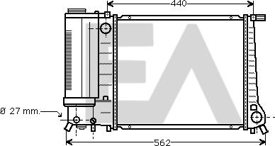 EACLIMA 31R07030 - Radiatore, Raffreddamento motore autozon.pro