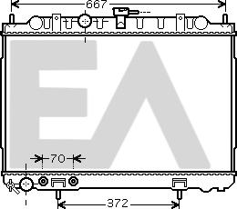 EACLIMA 31R18095 - Radiatore, Raffreddamento motore autozon.pro