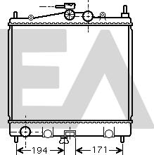 EACLIMA 31R18005 - Radiatore, Raffreddamento motore autozon.pro