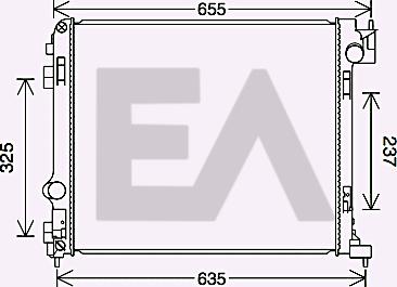 EACLIMA 31R18159 - Radiatore, Raffreddamento motore autozon.pro