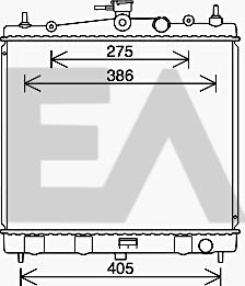 EACLIMA 31R18164 - Radiatore, Raffreddamento motore autozon.pro