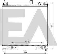 EACLIMA 31R18139 - Radiatore, Raffreddamento motore autozon.pro