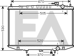 EACLIMA 31R18120 - Radiatore, Raffreddamento motore autozon.pro