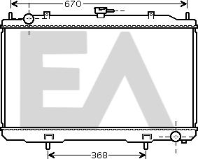 EACLIMA 31R18127 - Radiatore, Raffreddamento motore autozon.pro