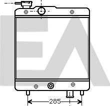 EACLIMA 31R25072 - Radiatore, Raffreddamento motore autozon.pro