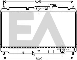 EACLIMA 31R26002 - Radiatore, Raffreddamento motore autozon.pro