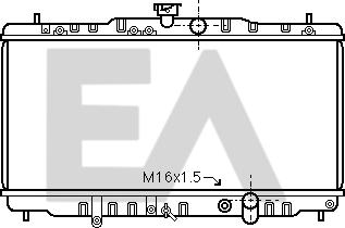 EACLIMA 31R26017 - Radiatore, Raffreddamento motore autozon.pro