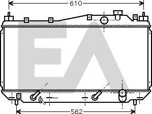 EACLIMA 31R26038 - Radiatore, Raffreddamento motore autozon.pro