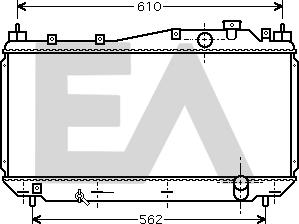 EACLIMA 31R26037 - Radiatore, Raffreddamento motore autozon.pro