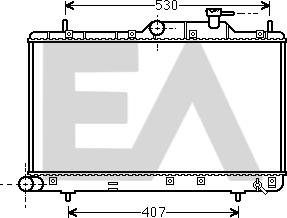 EACLIMA 31R28144 - Radiatore, Raffreddamento motore autozon.pro