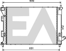 EACLIMA 31R28145 - Radiatore, Raffreddamento motore autozon.pro