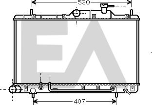 EACLIMA 31R28126 - Radiatore, Raffreddamento motore autozon.pro