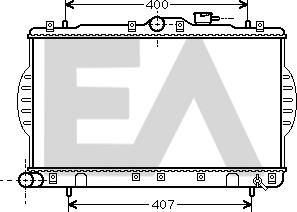 EACLIMA 31R28122 - Radiatore, Raffreddamento motore autozon.pro