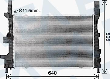 EACLIMA 31R22143 - Radiatore, Raffreddamento motore autozon.pro